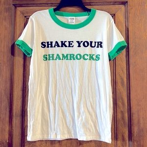 Shake Your Shamrocks PINK St Patrick’s Day Tee